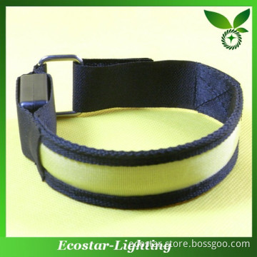 2015 top sale led reflective armbands for night sport